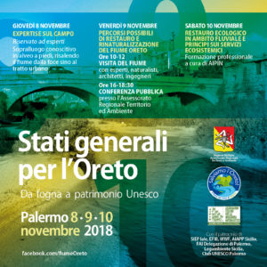 Stati generali per l'Oreto - 8,9,10 novembre 2018